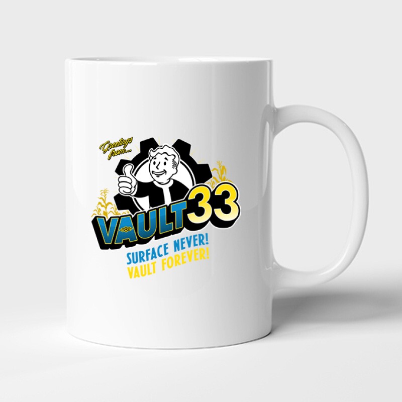 Fallout - Vault 33 Bögre