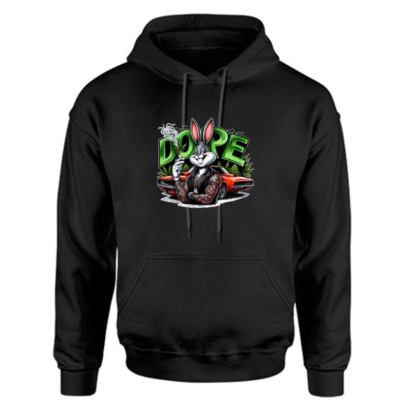 Dope Bugs Bunny Unisex Kapucnis Pulcsi