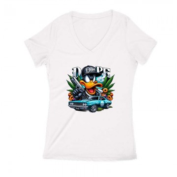 Dope Duck 3 Női V Kivágott...