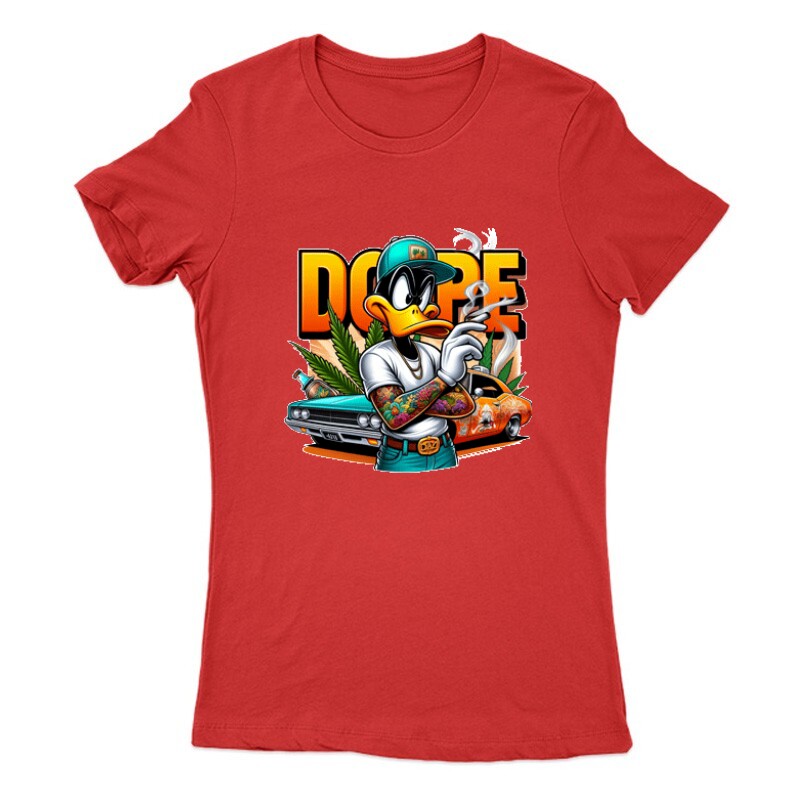 Dope Duck 4 Női Póló