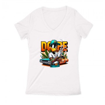Dope Duck 4 Női V Kivágott...
