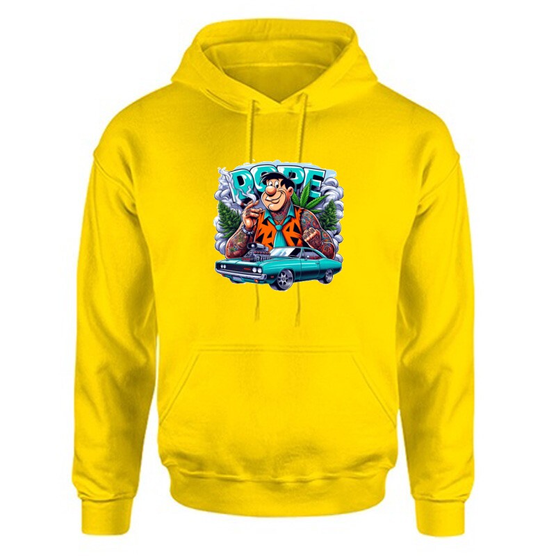 Dope fred Unisex Kapucnis Pulcsi