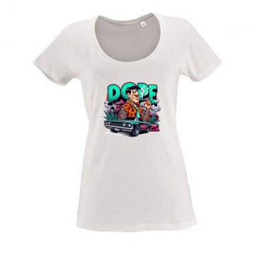 Dope fred 4 Női O Nyakú Póló