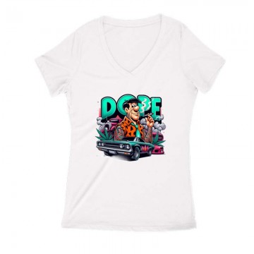 Dope fred 4 Női V Kivágott...