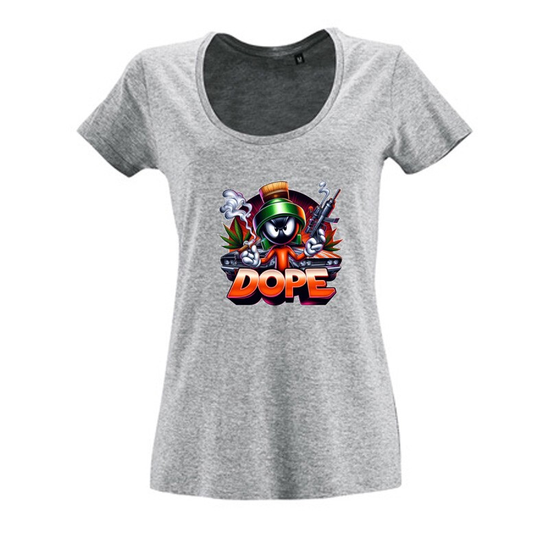 Dope Marvin Női O Nyakú Póló