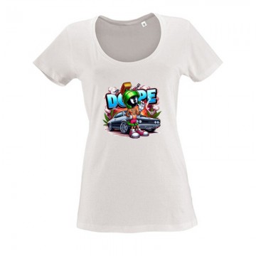 Dope Marvin 3 Női O Nyakú Póló