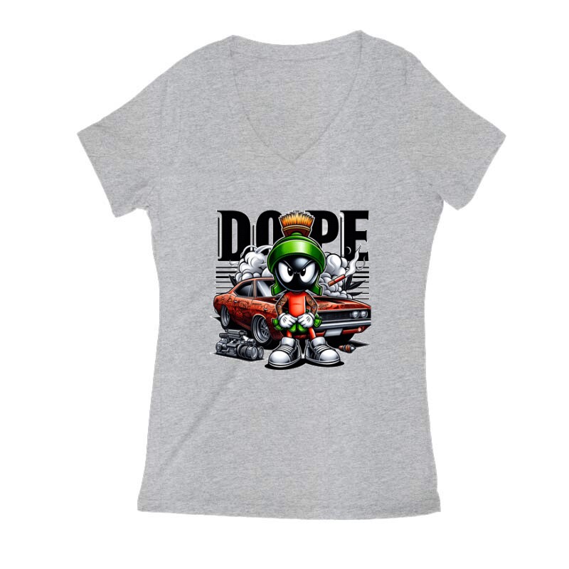 Dope Marvin 4 Női V Kivágott póló