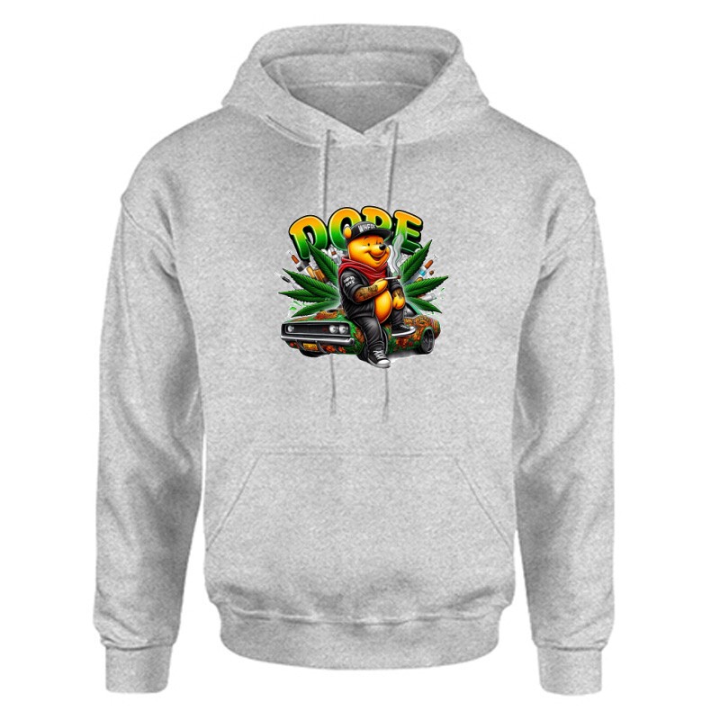 Dope Winnie the Pooh 2 Unisex Kapucnis Pulcsi