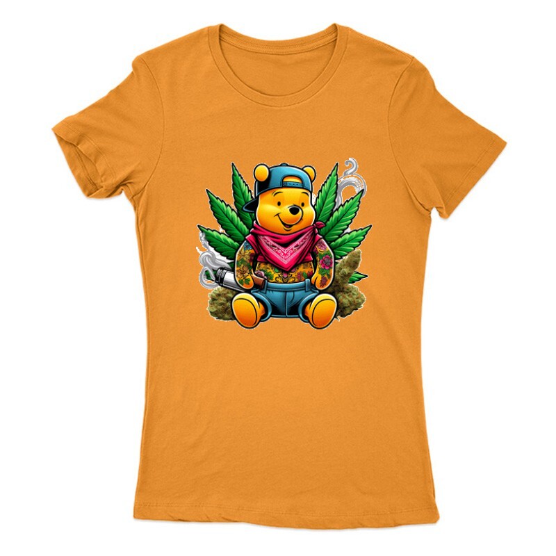 Dope Winnie the Pooh 3 Női Póló