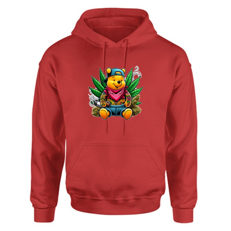 Dope Winnie the Pooh 3 Unisex Kapucnis Pulcsi