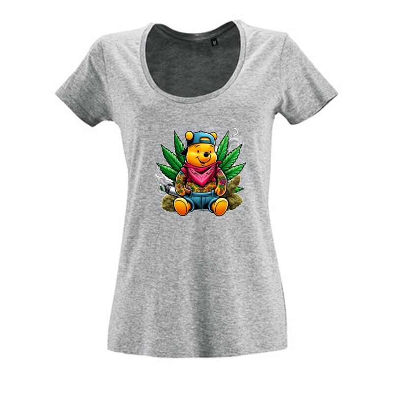 Dope Winnie the Pooh 3 Női O Nyakú Póló