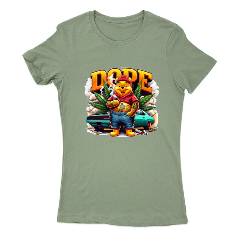 Dope Winnie the Pooh 4 Női Póló