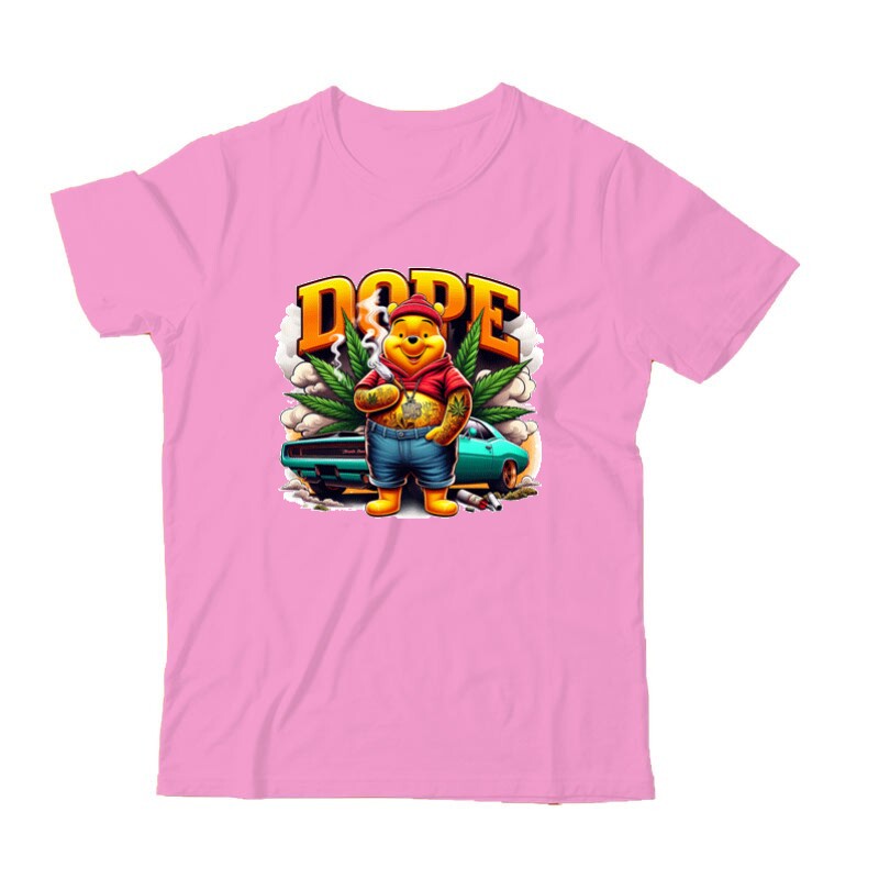 Dope Winnie the Pooh 4 Gyermek Póló