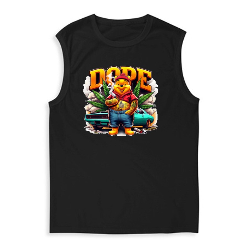 Dope Winnie the Pooh 4 Férfi Trikó
