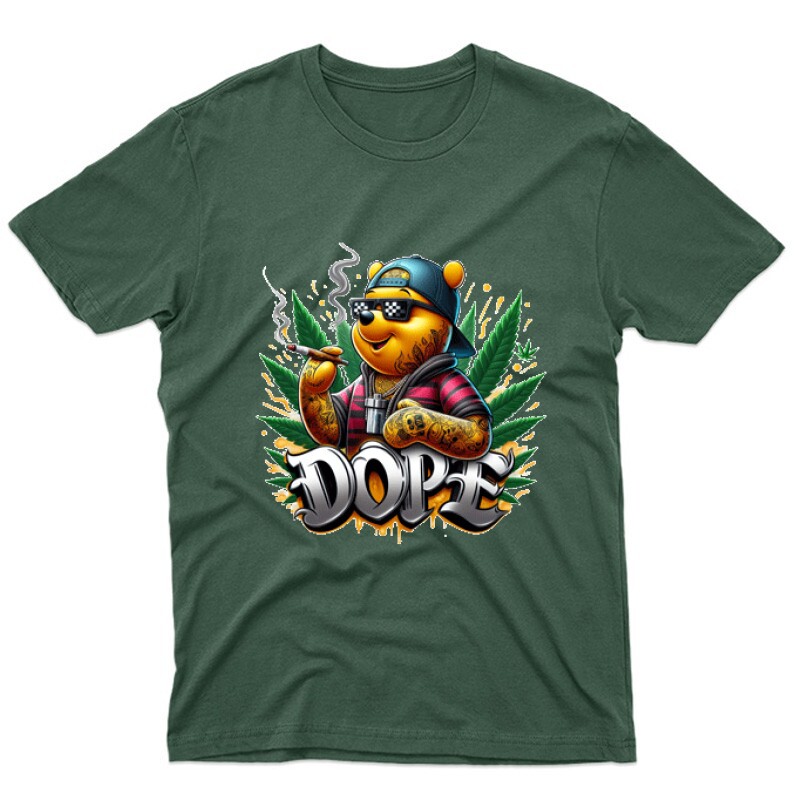 Dope Winnie the Pooh 5 Unisex Póló