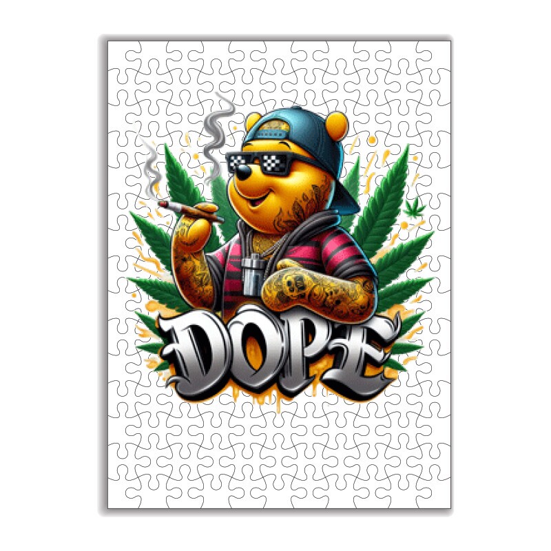 Dope Winnie the Pooh 5 Puzzle
