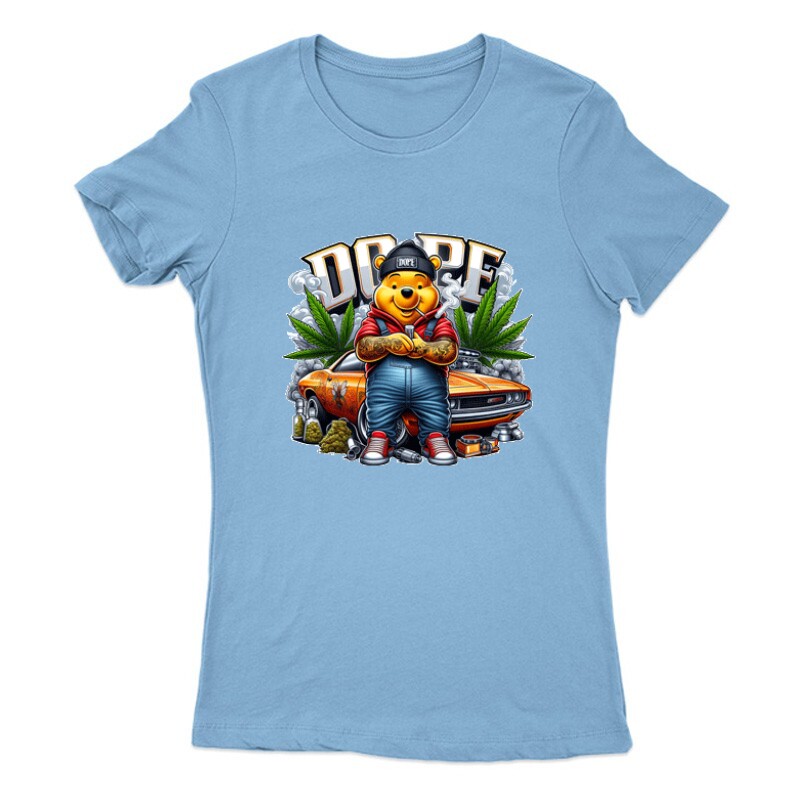 Dope Winnie the Pooh 6 Női Póló