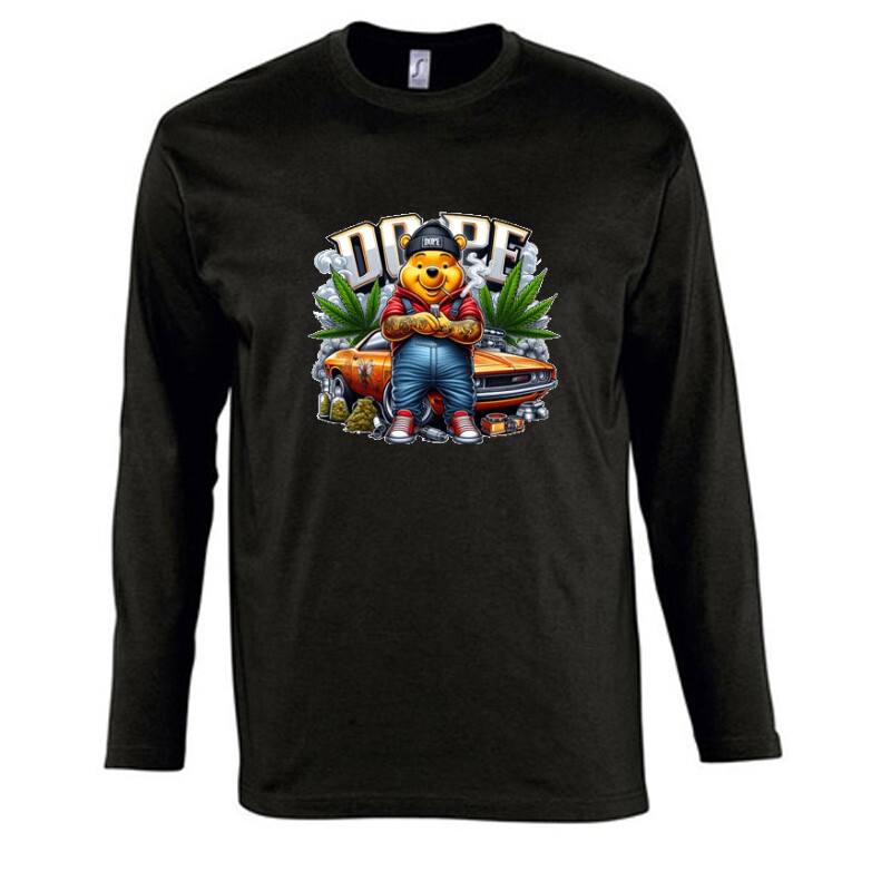 Dope Winnie the Pooh 6 Hosszú Ujjú Póló