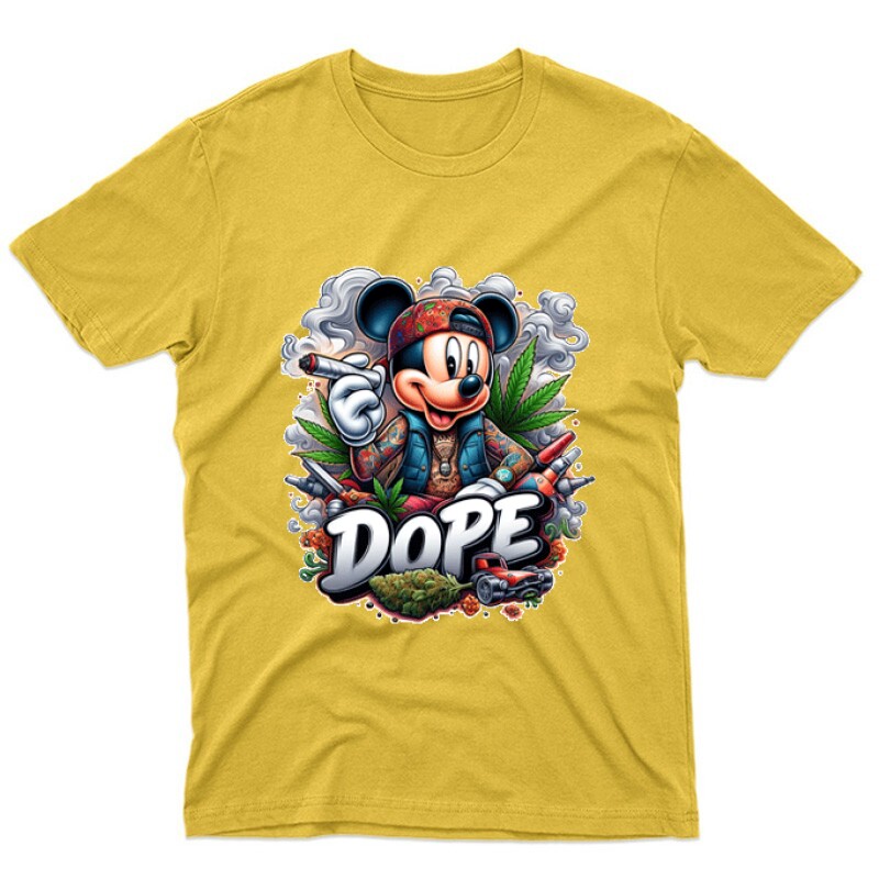 Dope Mickey Unisex Póló