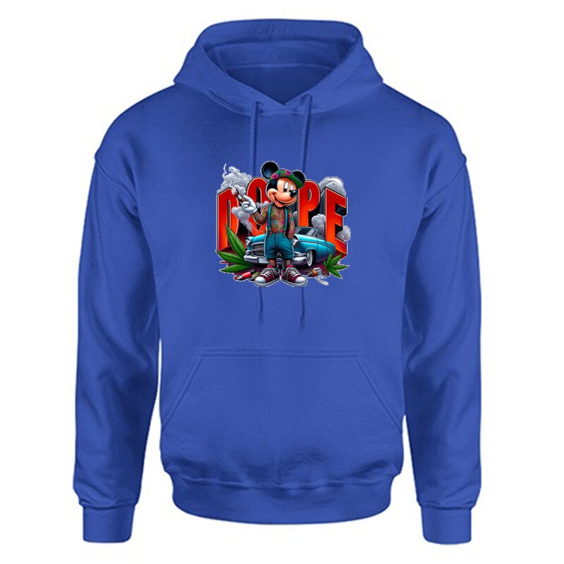 Dope Mickey 2 Unisex Kapucnis Pulcsi