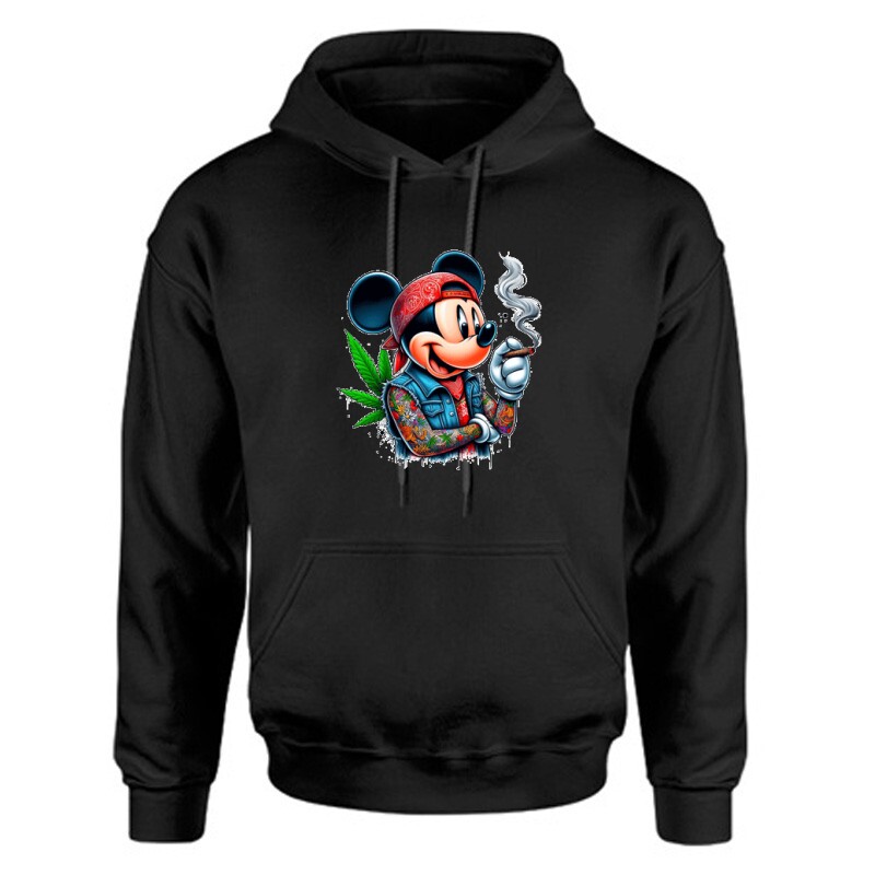 Dope Mickey 3 Unisex Kapucnis Pulcsi