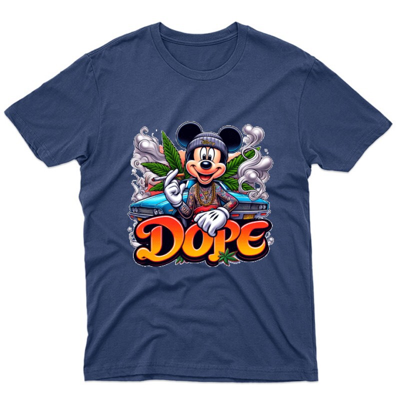 Dope Mickey 4 Unisex Póló
