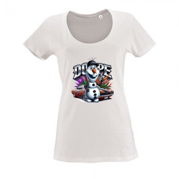 Dope Olaf Női O Nyakú Póló