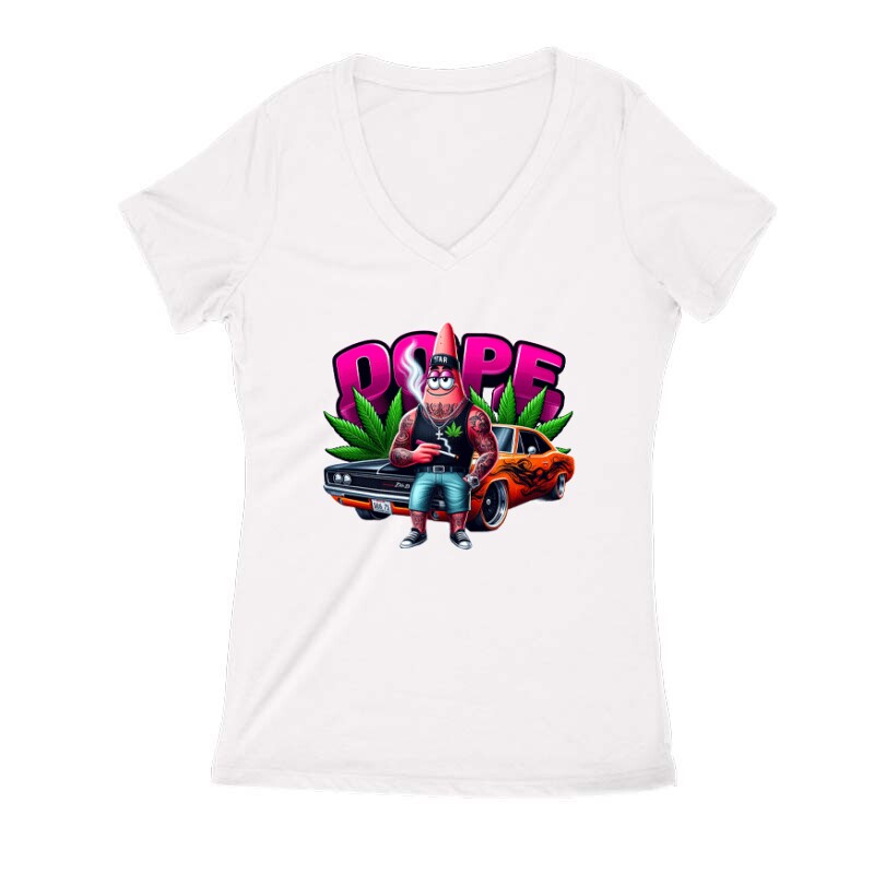 Dope Patrik Női V Kivágott póló