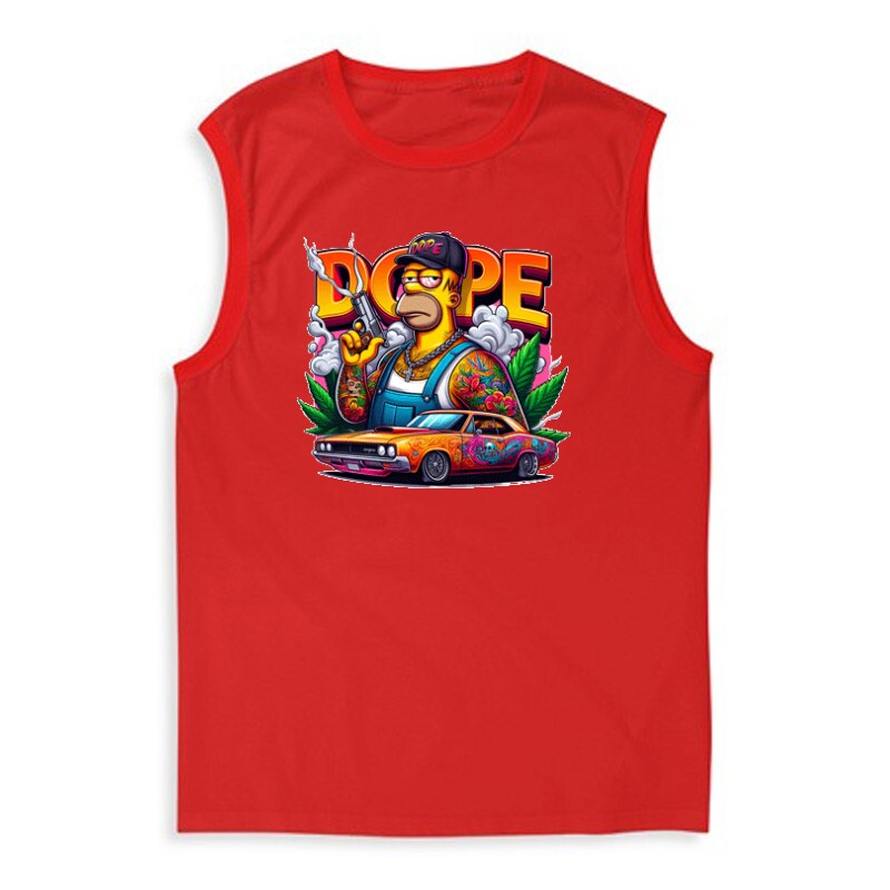 Dope Simpson Férfi Trikó