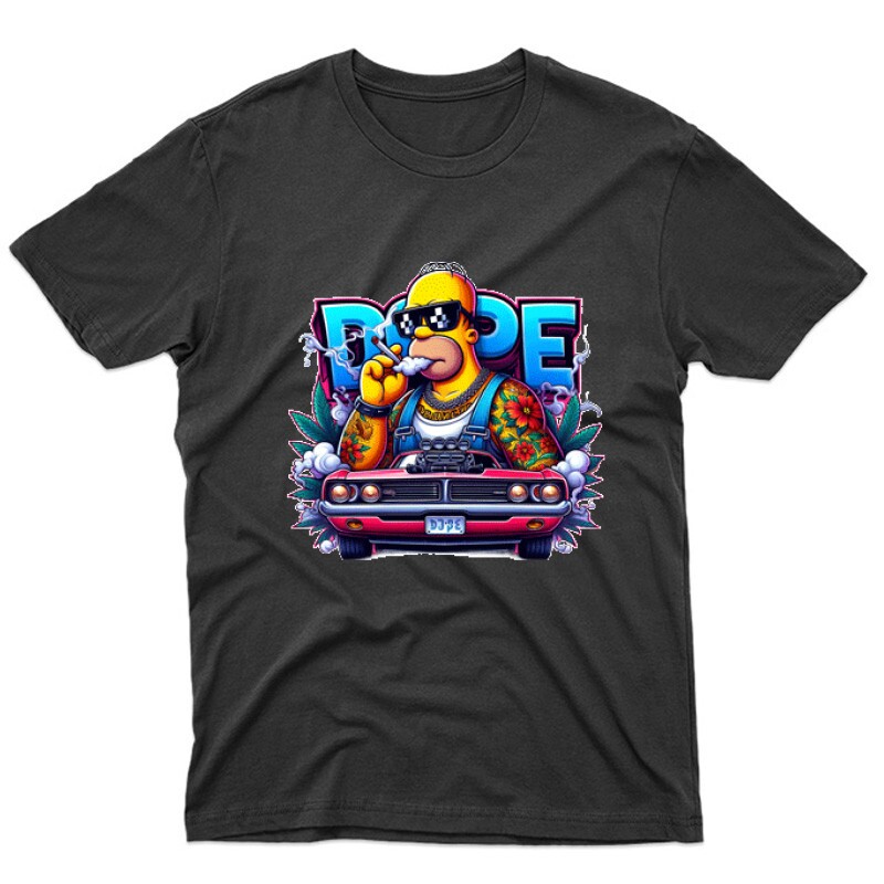 Dope Simpson 2 Unisex Póló