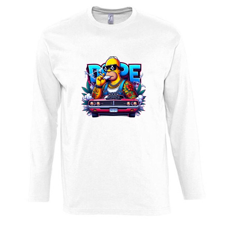 Dope Simpson 2 Hosszú Ujjú Póló