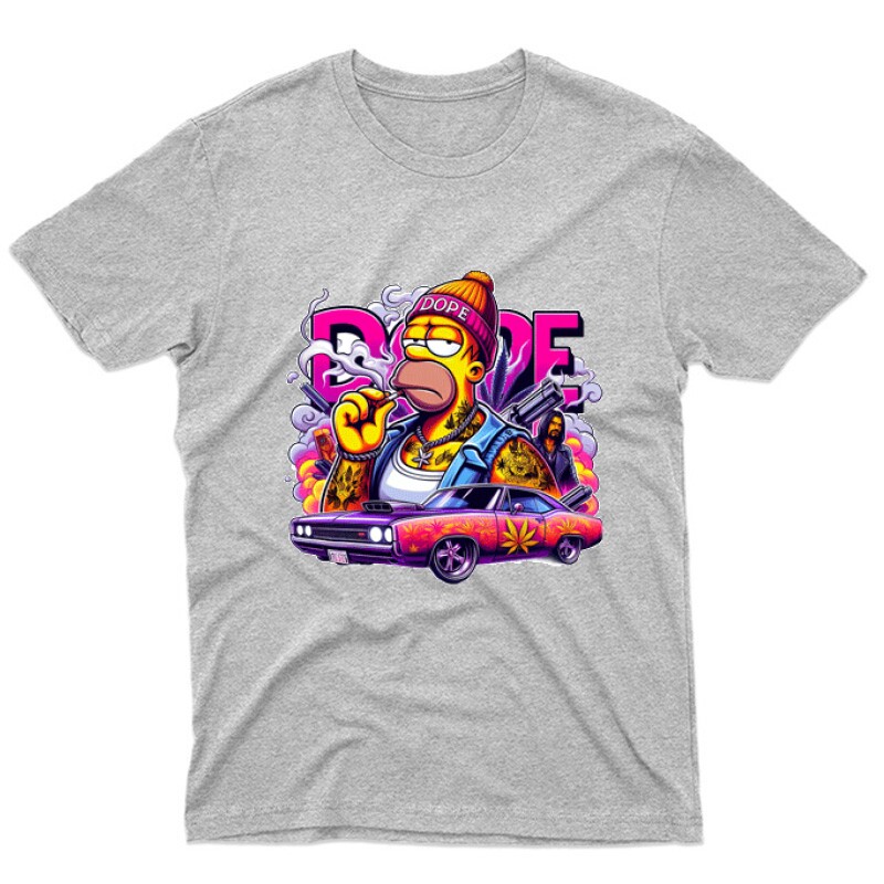 Dope Simpson 3 Unisex Póló