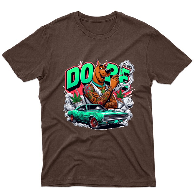 Dope Scooby Doo Unisex Póló