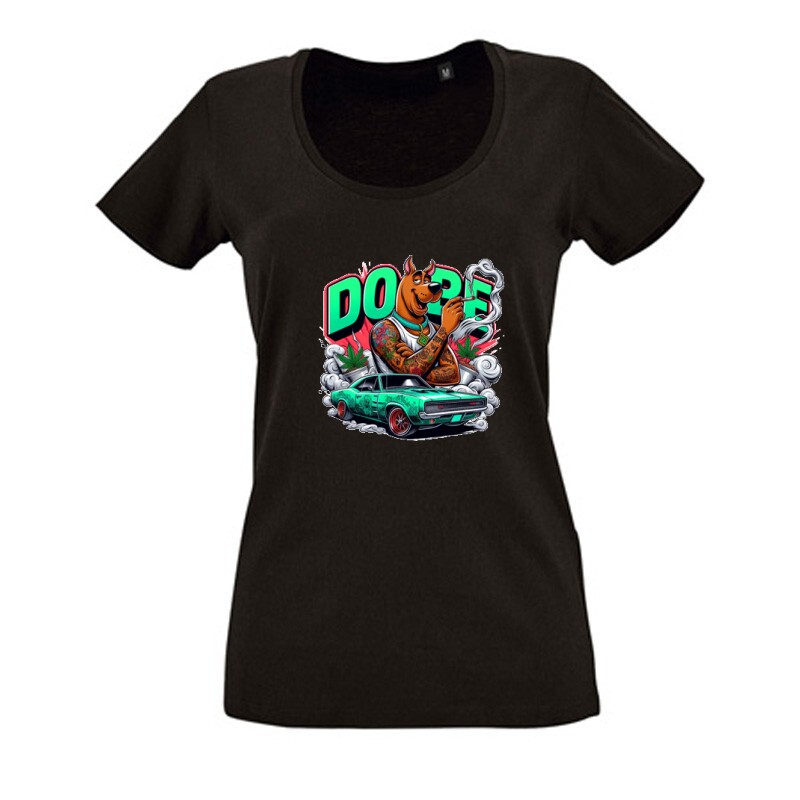 Dope Scooby Doo Női O Nyakú Póló