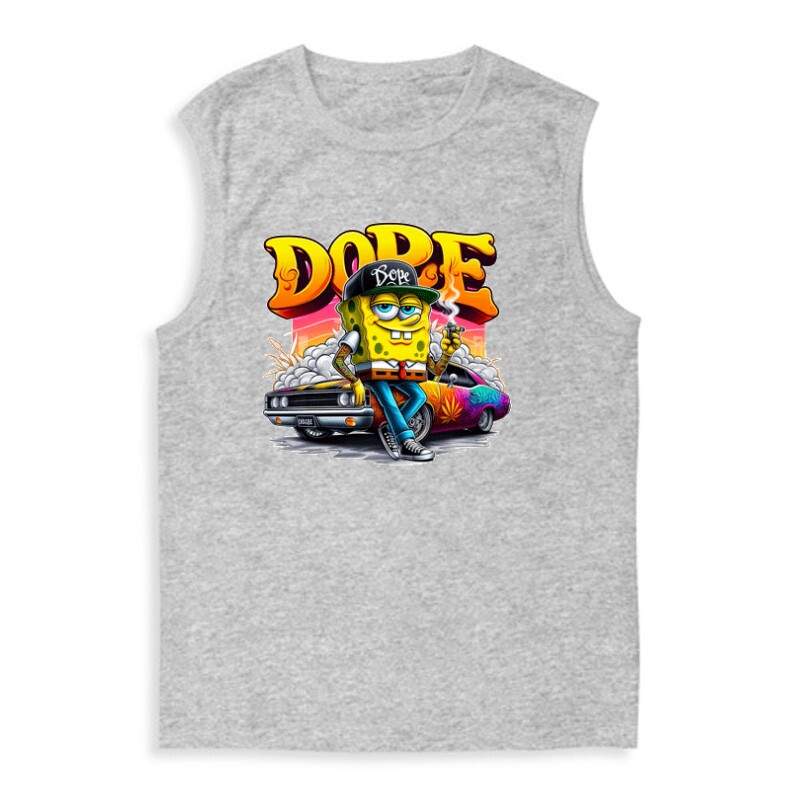 Dope Spongyabob Férfi Trikó