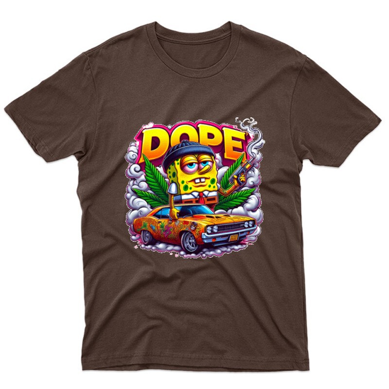 Dope Spongyabob 2 Unisex Póló