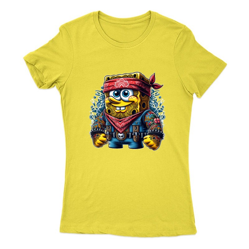 Dope Spongyabob 3 Női Póló