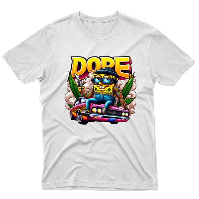 Dope Spongyabob 4 Unisex Póló