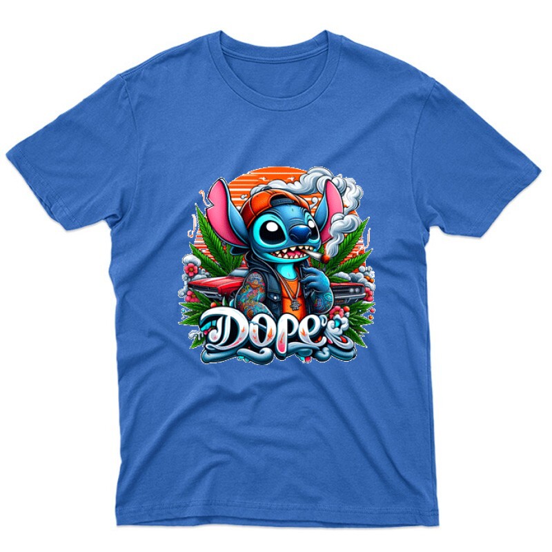 Dope Stitch Unisex Póló