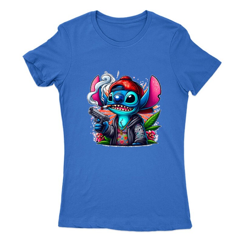 Dope Stitch 3 Női Póló
