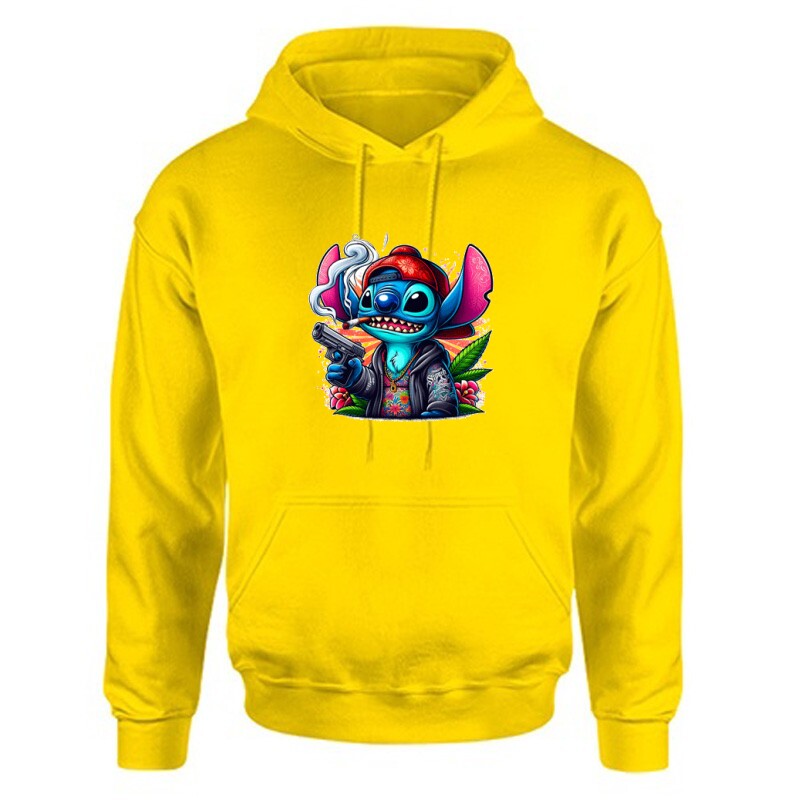 Dope Stitch 3 Unisex Kapucnis Pulcsi