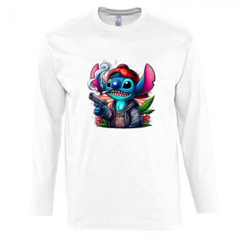 Dope Stitch 3 Hosszú Ujjú Póló