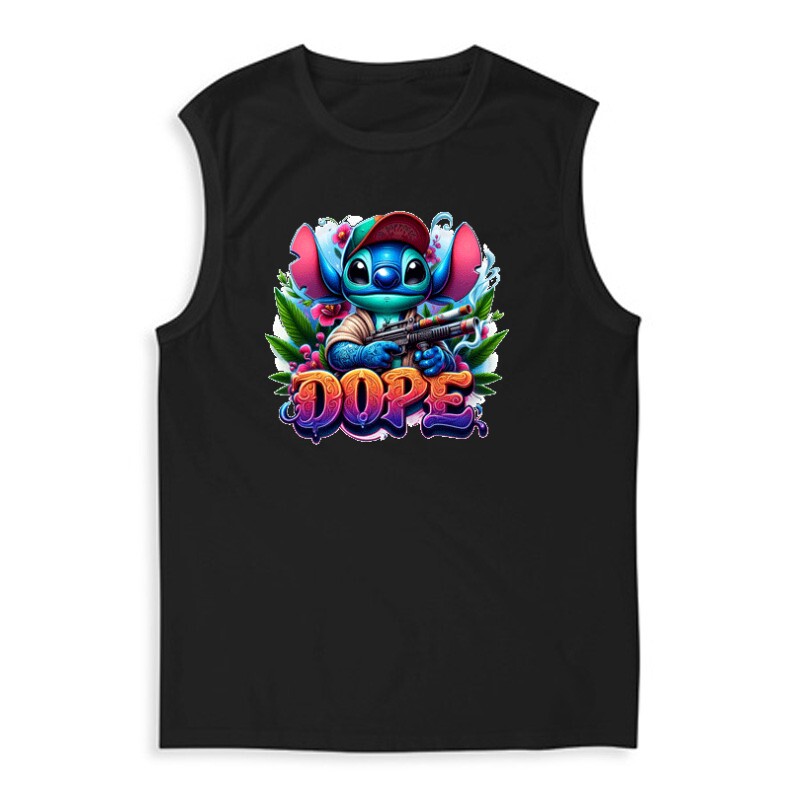 Dope Stitch 4 Férfi Trikó