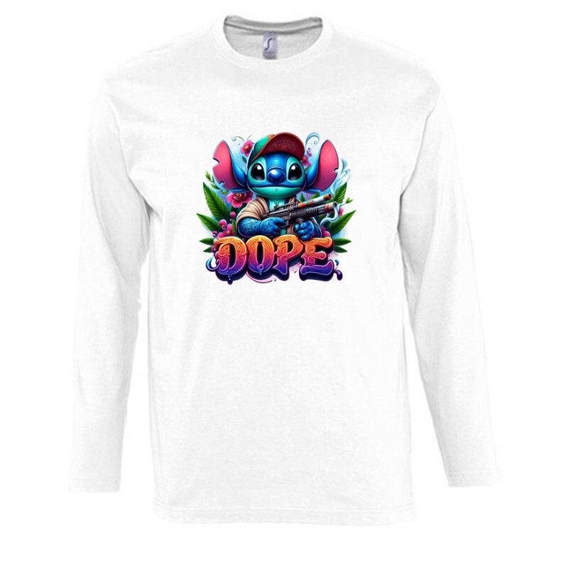 Dope Stitch 4 Hosszú Ujjú Póló