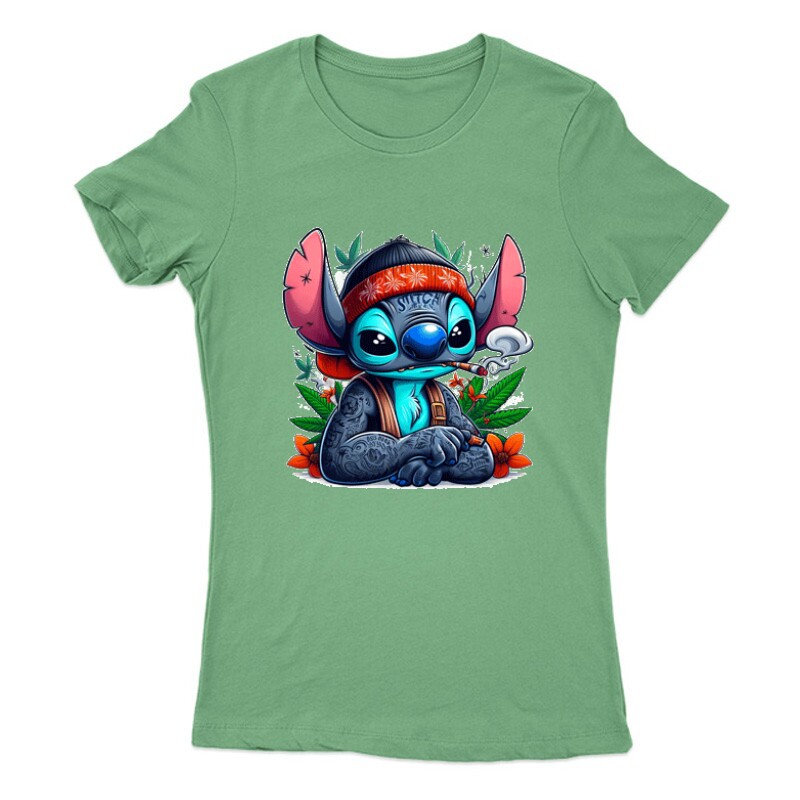 Dope Stitch 5 Női Póló