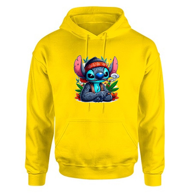 Dope Stitch 5 Unisex Kapucnis Pulcsi