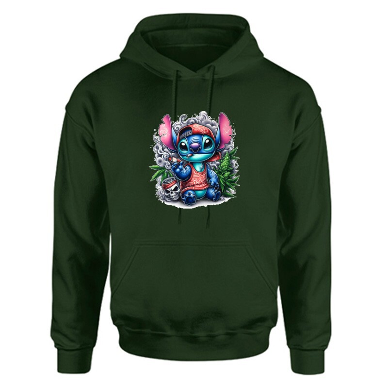 Dope Stitch 7 Unisex Kapucnis Pulcsi
