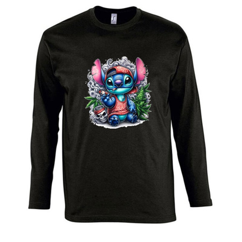 Dope Stitch 7 Hosszú Ujjú Póló