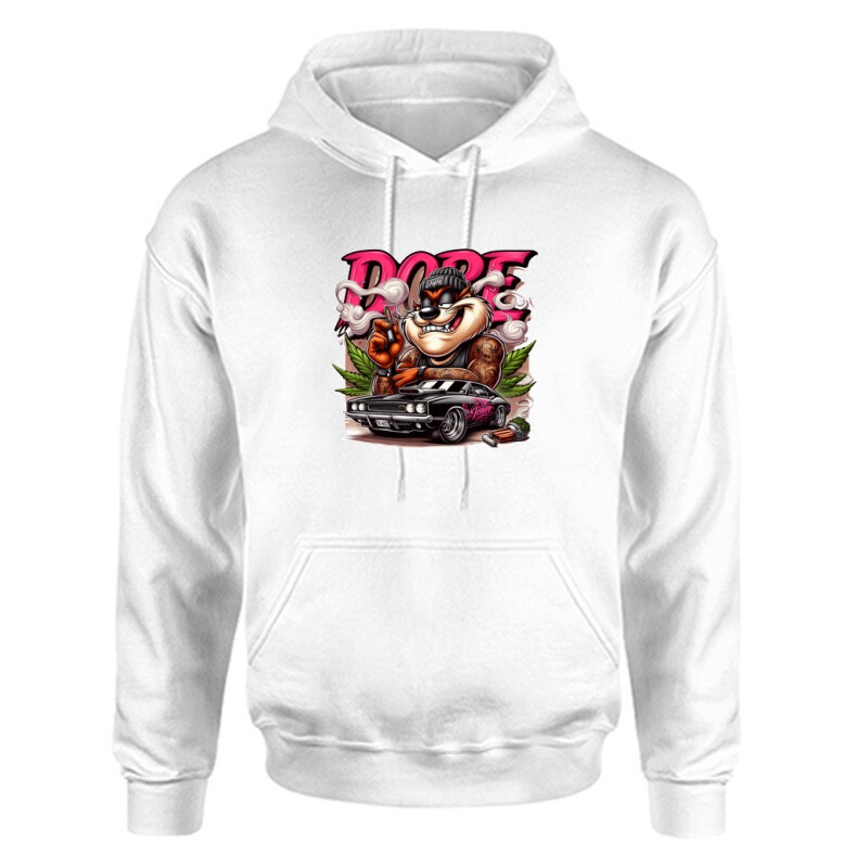 Dope Taz Unisex Kapucnis Pulcsi