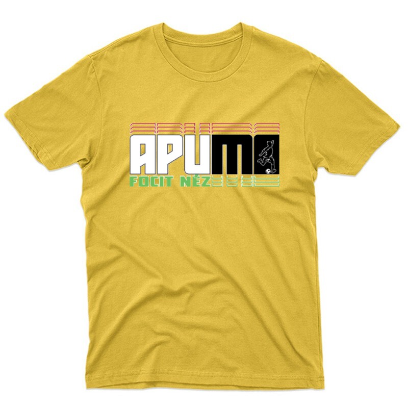 Apu ma focit néz tricolor Unisex Póló